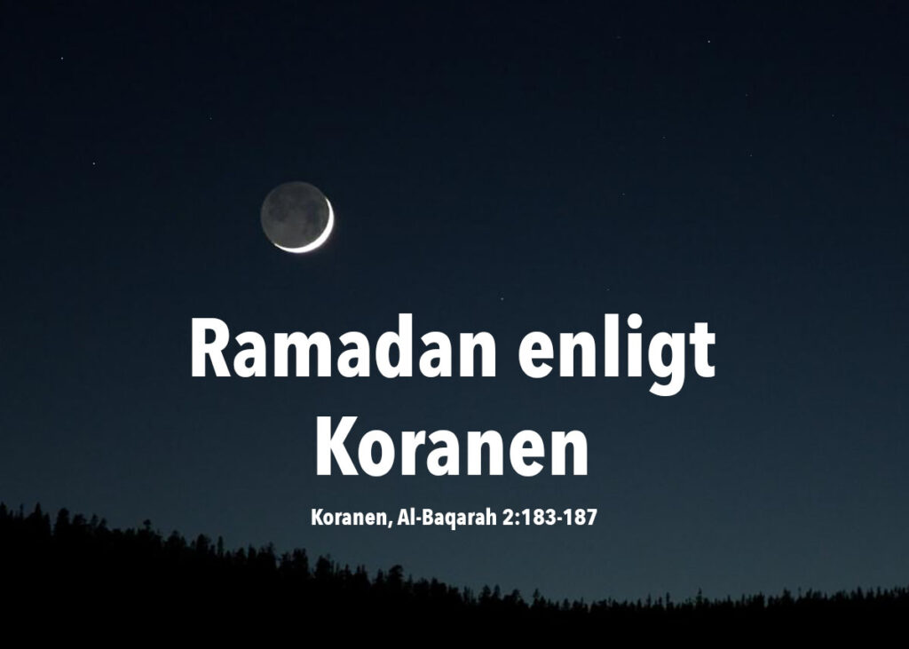 Ramadan enligt Koranen.
